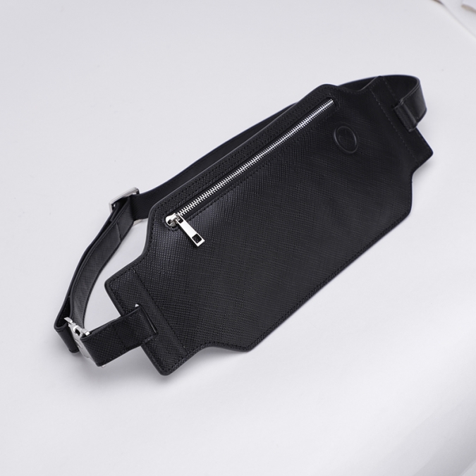 Custom 2020 new designs bolsa masculina de couro saffiano 100% genuíno 
